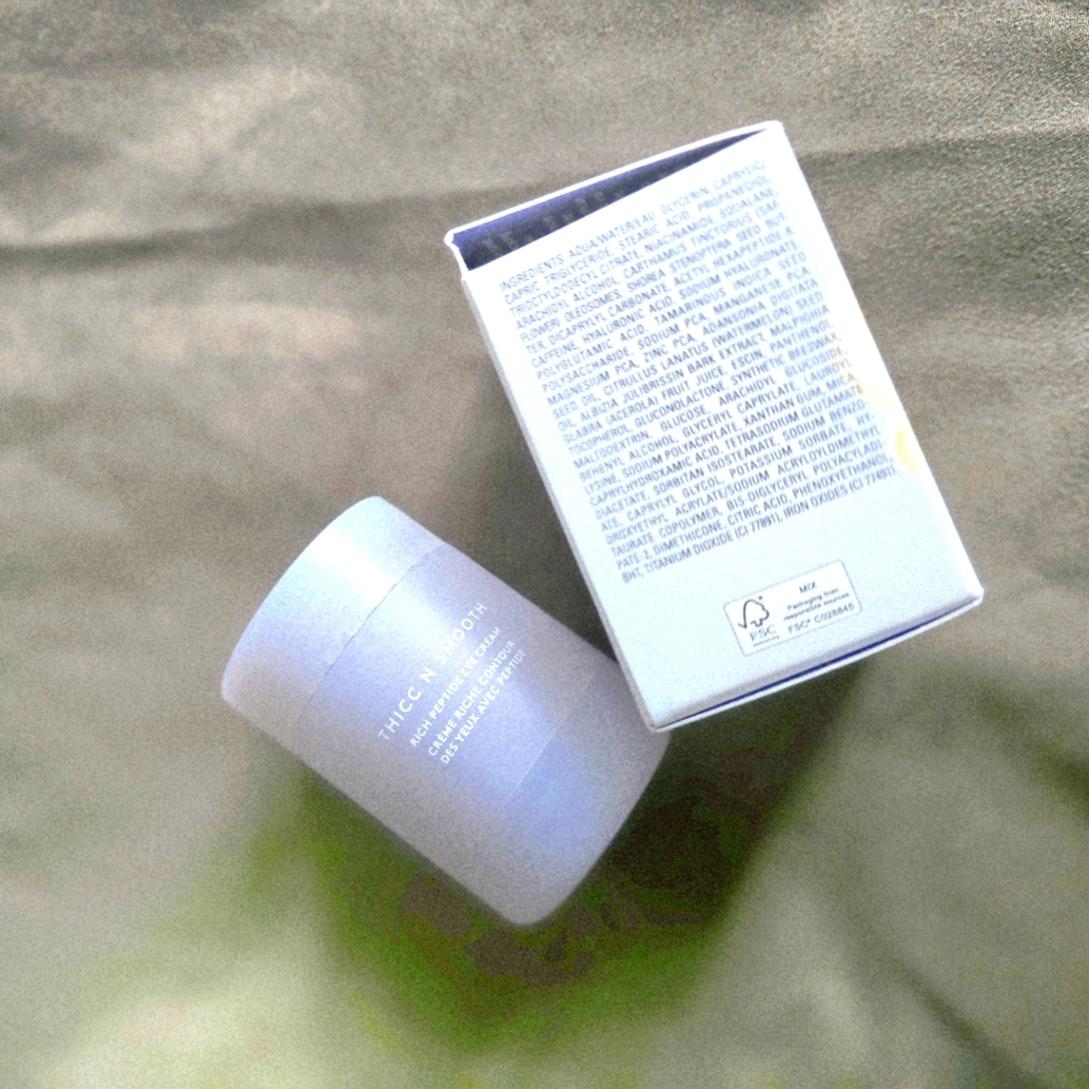 NEW! Fenty Skin Thicc N Smooth Rich Peptide Eye Cream 15 ml - Picture 4 of 8